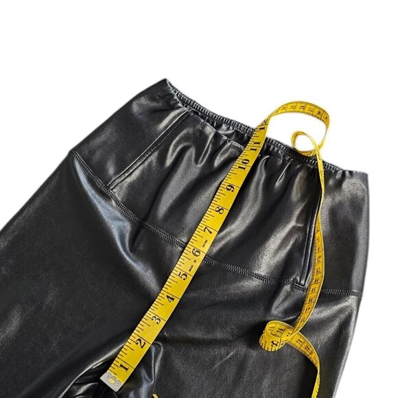 Aritzia Wilfred Free Daria Pant, High Waist Vegan Leather Leggings, Black, XS - Picture 4 of 9